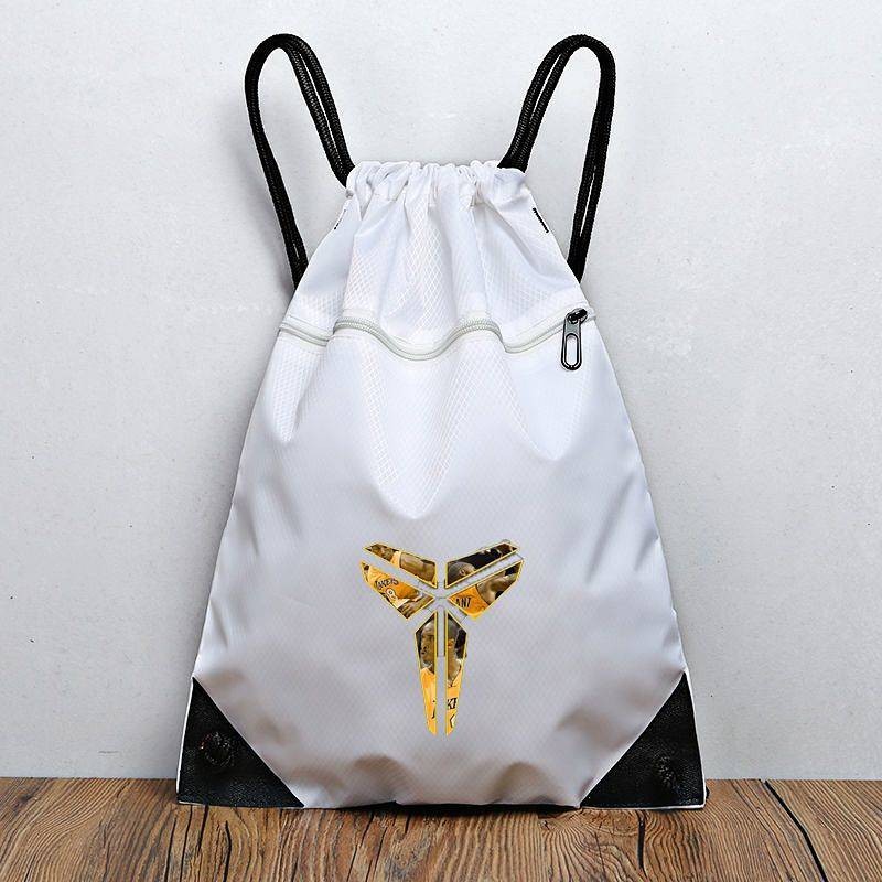 Kobe Basketball Bag Drawstring Bag Sports Oxford Cloth Custom Printed Logo Backpack Drawstring Men's