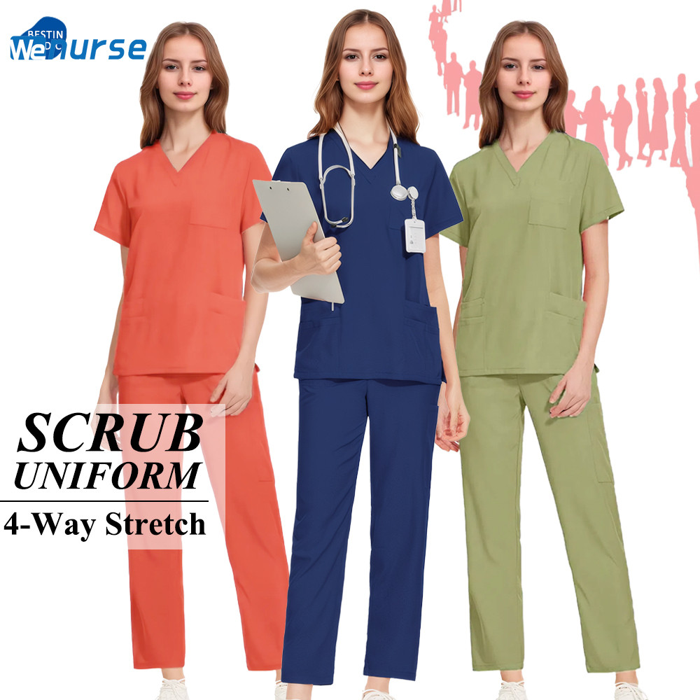 Bộ chà TM Bác Sĩ Y Tá Đồng Phục Bệnh Viện Thẩm Mỹ Viện Bác Sĩ Phẫu Thuật Phòng Khám Y Tế Điều Dưỡng 