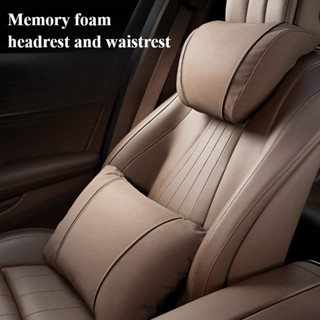 Gối tựa đầu ô tô bằng da NAPPA dành cho xe Mercedes Benz Maybach S-Class Phụ kiện nội thất ô tô du lịch Rea Seat Support Cushion
