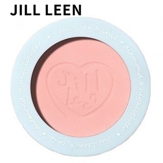 Jill LEEN Phấn má hồng mềm mại đơn sắc 18 màu nude trang điểm tự nhiên màu tím 6FVY