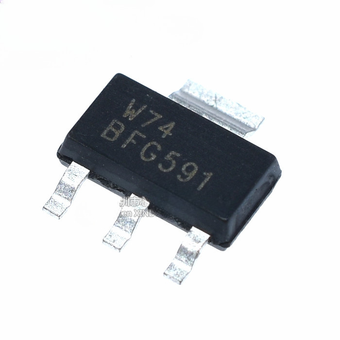 BFG591 BFG135 A SOT223 NPN Bộ ba tần số cao 7GHz Transistor băng thông rộng hoàn toàn mới