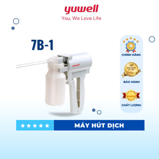 Máy hút dịch bóp tay Yuwell 7B-1 chuyên dụng để hút dịch mũi, đờm ở dạng lỏng