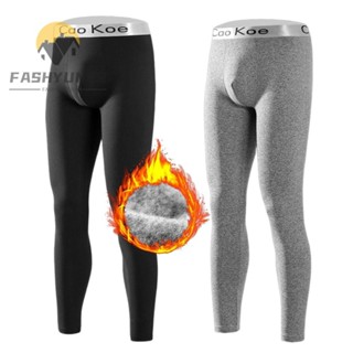 Quần lót giữ nhiệt FASHYUNER dành cho nam, Quần giữ nhiệt nam mùa đông lót lông cừu, Quần Legging lót co giãn thời tiết lạnh thời trang