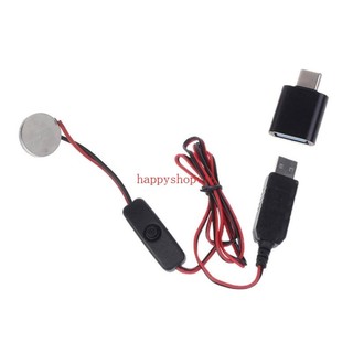 Hsv Type-C USB sang 3V CR2032 Dây cáp giả thay vì 1x CR2032
