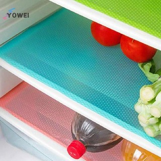 Yowei 4 EVA Chống Thấm Nước Tủ Lạnh Lót Thảm Có Thể Giặt Nấm Mốc Nhà Bếp Miếng Lót Chống Dầu Tủ Ngăn Kéo Placemat Cách Nhiệt Tủ Lạnh Thảm VN