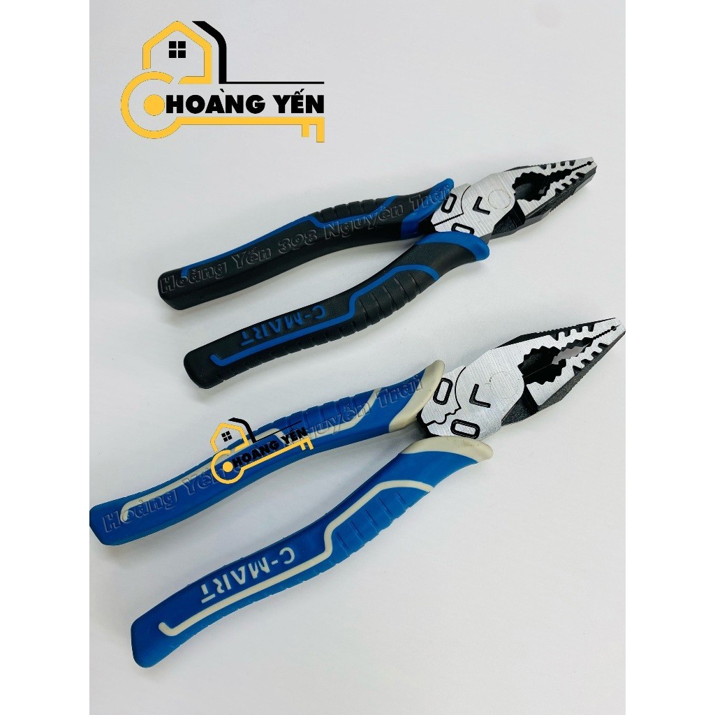 Kìm điện trợ lực Cmart 6" 7" 8" Cmart B0162-06/ B0142-07 / B0142-08 - Kim Khí Hoàng Yến