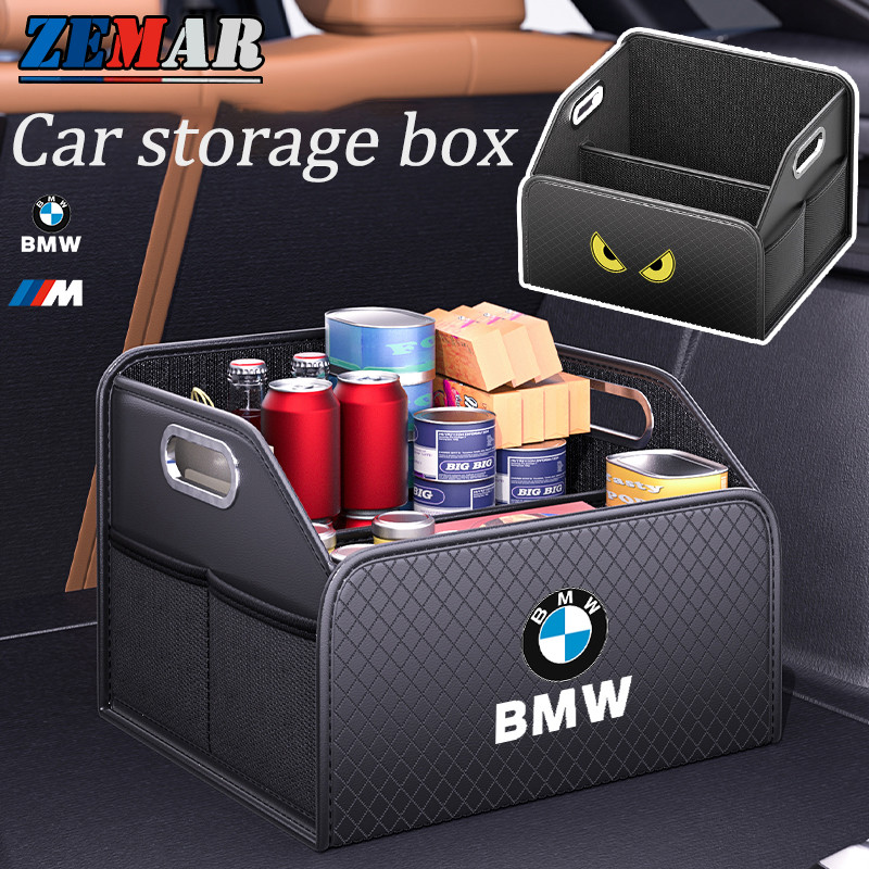 Xe BMW Gấp Hộp Bảo Quản cốp Xe Ô Tô Da Hộp Bảo Quản Đa Năng Cốp Xe BMW X5 G05 F15 E53 Z4 E89 E85 F20