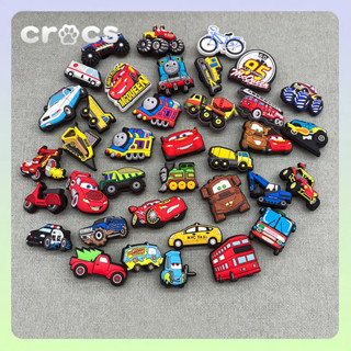 charm crocs CARS Lightning McQueen  DIY jibbitz crocs Charm sticker dép crocs charm dép crocs