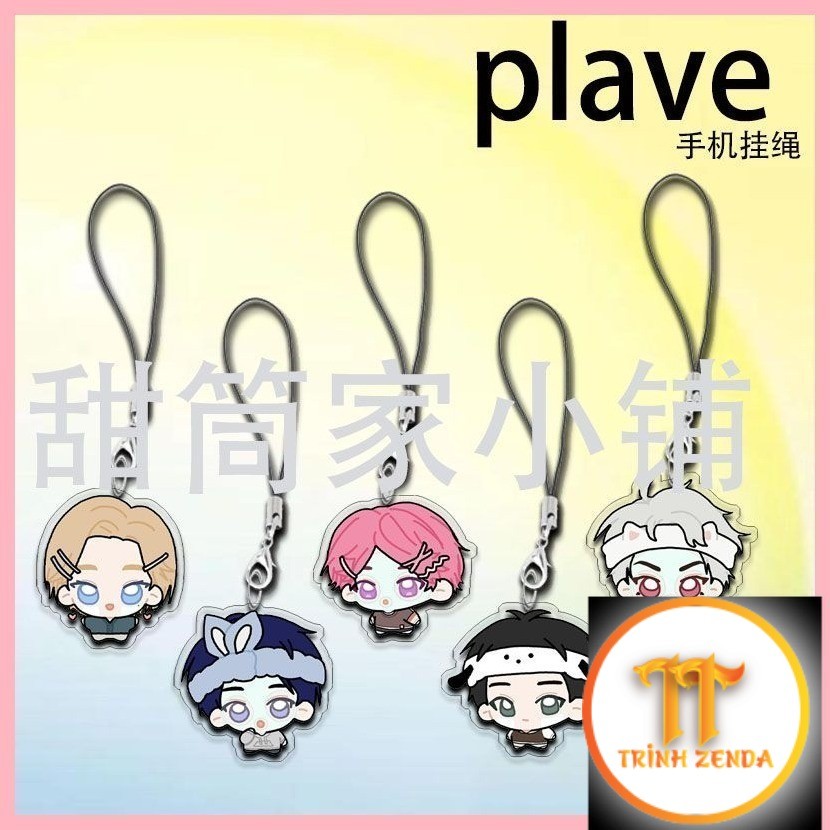 Plave NOAH YEJUN BAMBY EUNHO HAMIN Nhóm thần tượng ảo PLAVE Hàng hóa Dây chuyền điện thoại - zenda