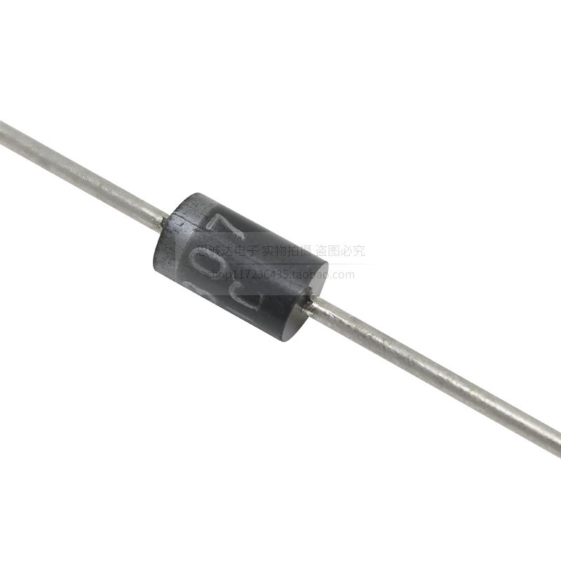 Thương hiệu mới FR307 Máy chỉnh lưu phục hồi nhanh hiệu quả cao Diode In-Line DO-27 3A 1000V FR307