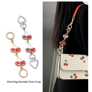 Evertoner 1 Túi Nối Dài Dây Đeo Ngang Ví Hình Trái Tim Dây Xích Dây Đeo Túi Xách Treo Khóa DIY Dây Xích Quyến Rũ Túi Đeo Vai Phụ Kiện