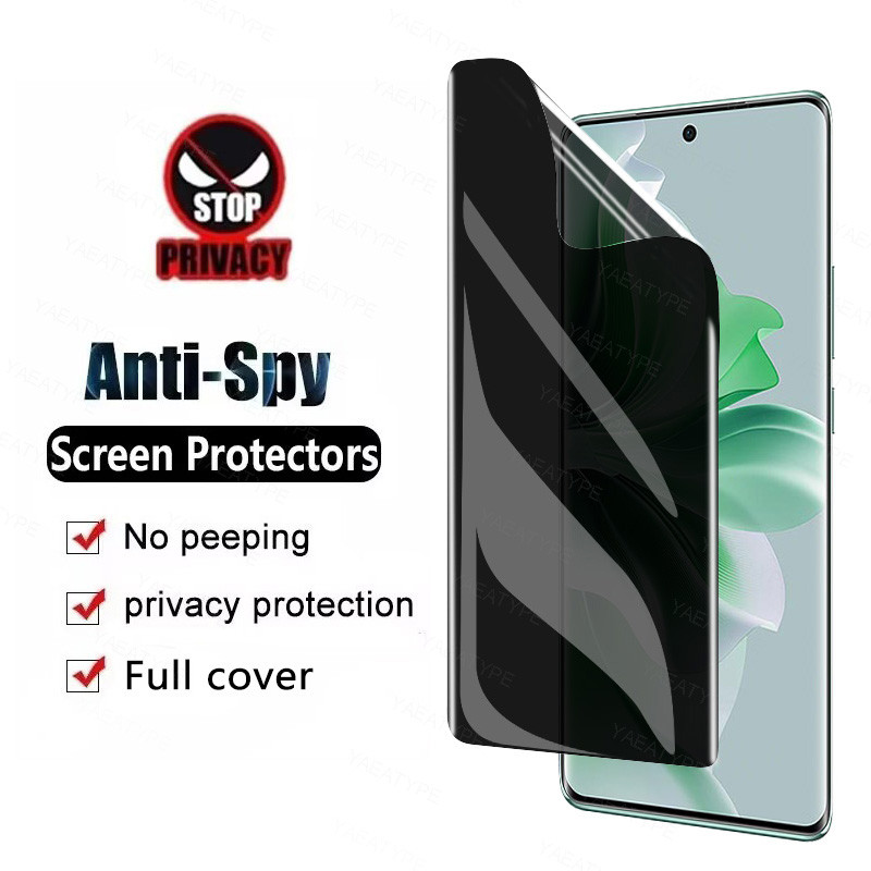 Meizu21 21Pro 20Pro 18sPro 18Pro 999D Phim Hydrogel mềm chống gián điệp riêng tư cho Meizu 21 20 18S