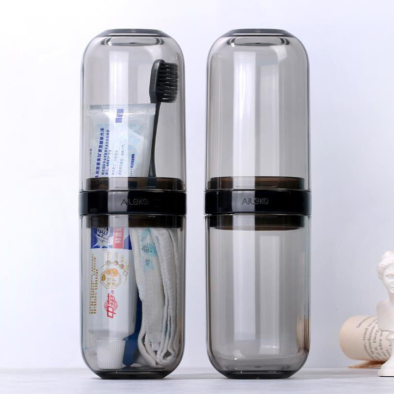 Cốc Rửa Du Lịch Đồ Dùng Du Lịch Bàn Chải Đánh Răng Di Động Hộp Bảo Quản Nước súc Miệng Cốc Rửa Túi Nam Nữ Du Lịch Rửa Và Bảo Vệ Bộ