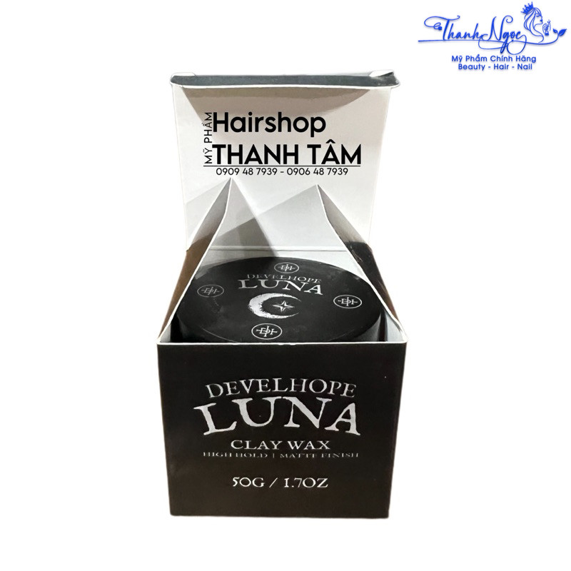 Sáp vuốt tóc Develhope Luna 50gr ( Clay Wax ) [ TN ]