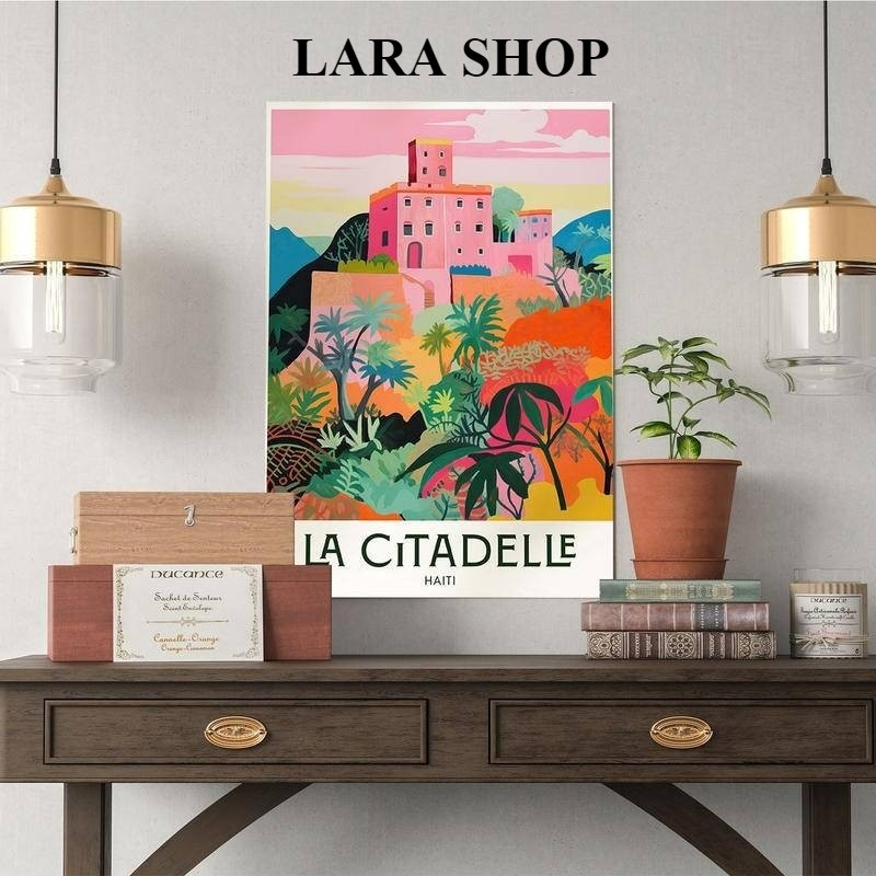 Haiti Du Lịch Poster In Hình Trang Trí Phòng