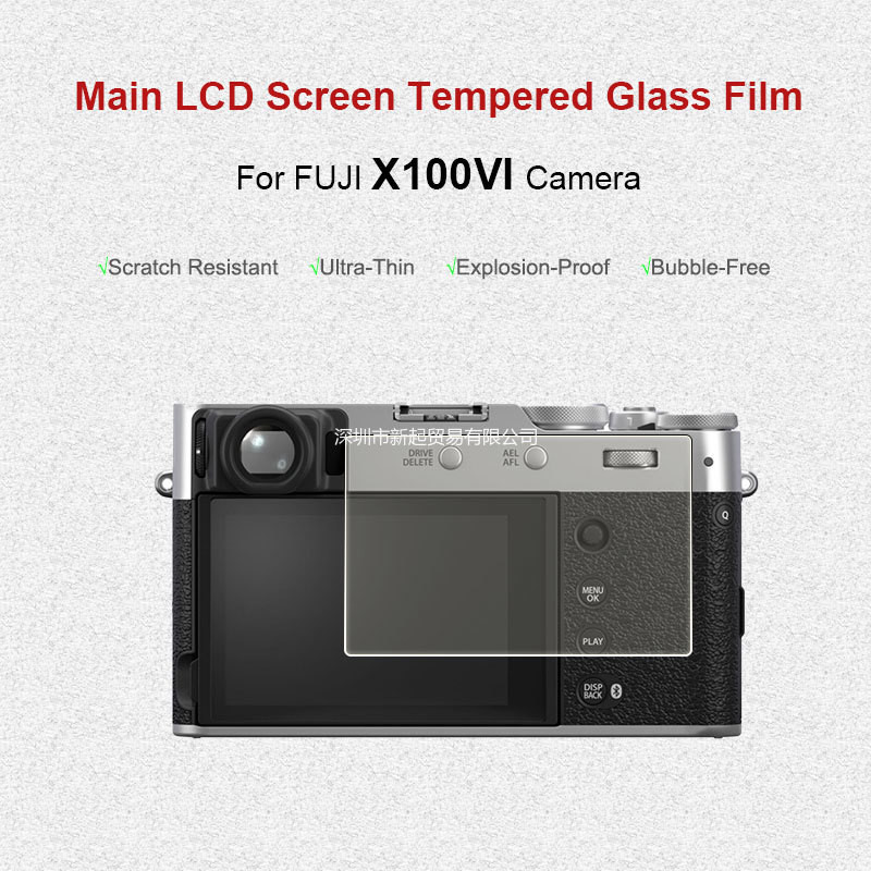 Phim Kính Cường Lực Cho FUJI X100VI X100 6 VI Camera Màn Hình LCD Bảo Vệ