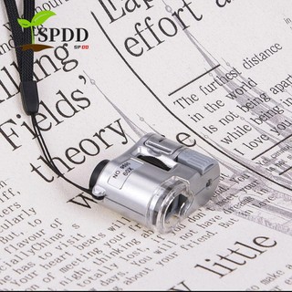 Kính hiển vi bỏ túi, Kính lúp có đèn LED Kính lúp cầm tay, Máy dò tiền tệ UV chạy bằng pin cầm tay Mini