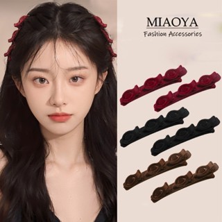 Kẹp tóc nơ tiểu thư NOVSET kẹp tóc tếtmái nhung phong cách hàn quốc ( S9 ) [T1-KHO1]