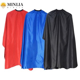 Tạp dề làm tóc chống thấm nước MINLIA, Mũi cắt tóc chống tĩnh điện đàn hồi, Salon Vải tạo kiểu Salon Thuốc nhuộm tóc Áo choàng làm tóc Cape Childen / Người lớn
