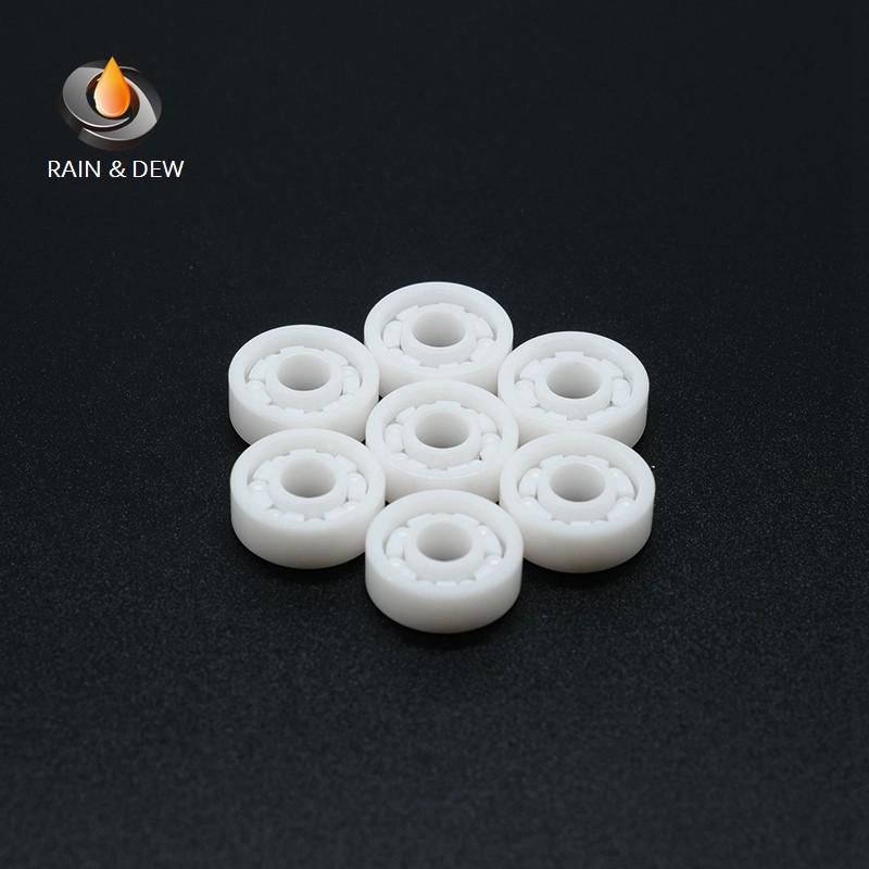 1 CÁI MR63 Vòng bi gốm đầy đủ 3x6x2.5mm Zirconia ZrO2 Vòng bi gốm MR63 MR74 MR84 MR85 MR95 MR104 MR1