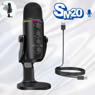  Micro Thu Âm MS-20 Dành Cho Máy Tính Micro Đa Năng Cho Livestream Họp Online Ghi Âm Micro Thu Âm Để Bàn SMALL 