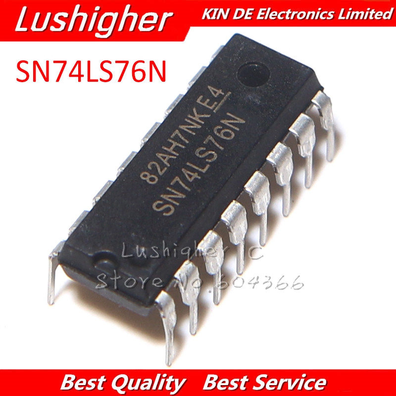 5 CHIẾC 74LS76 DIP16 SN74LS76N DIP mới nguyên bản