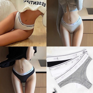 Quần Lót Nữ Lọt Khe Chất Cotton Cạp Chun Co Giãn Thể Thao Thời Trang Sexy 054