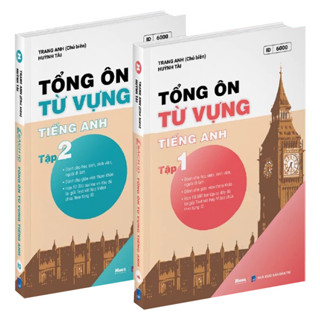 Sách - Bộ Sách Tổng Ôn Từ Vựng Tiếng Anh Tập 1+2 (Bộ 2 Cuốn)