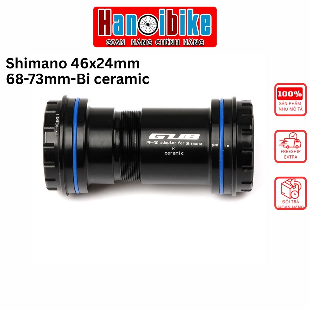 BB ép GUB PF30 Lồi 1cm Adapter for Shimano ceramic