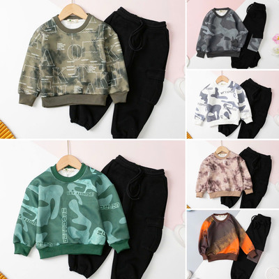 Bộ nỉ Bé trai Bộ thu đông nỉ LITIBABY vải chéo HQ size cho bé 2 tuổi đến 8 tuổỉ