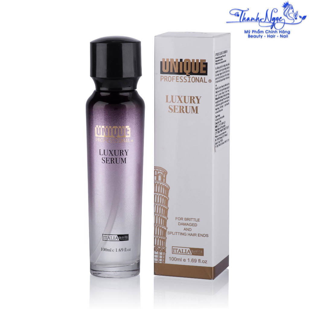 Tinh dầu dưỡng tóc cao cấp UNIQUE LUXURY SERUM ARGAN OIL, ORGANIC OLIVE HƯƠNG DIOR 100ml [ TN ]