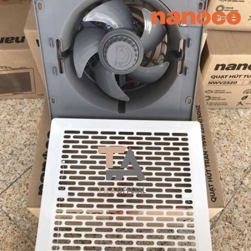 Quạt hút âm trần Nanoco NCV2020 không có ống dẫn
