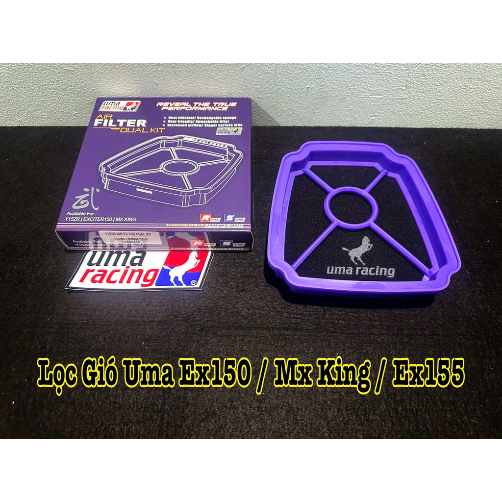 Lọc Gió Uma Dành Cho Ex150 / Ex2019 Chính Hãng Uma Racing >>>>