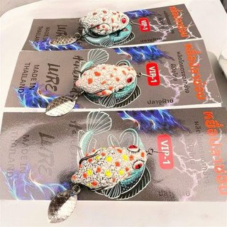 Mồi Câu Lure Nhái Thái Tắc Kè Hoa Vip 1 4cm 7g Action Nổi Siêu Nhạy- Mồi Giả Siêu Nhạy tuannghiafishing