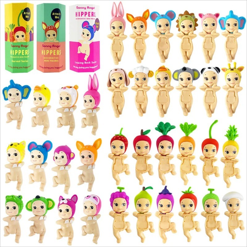 Sonni Thiên Thần Động Vật Jupiter Hippers Thiên Thần Cupido Kewpie Búp Bê PVC Hình Đồ Chơi Xe Trang 