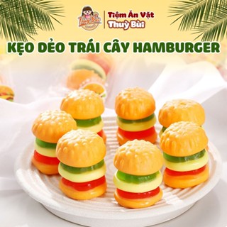 Kẹo Dẻo Hamburger Trái Cây, Kẹo Dẻo Burger Sandwich Trái Cây Tuổi Thơ , Tiệm Ăn Vặt Thuỳ Bùi