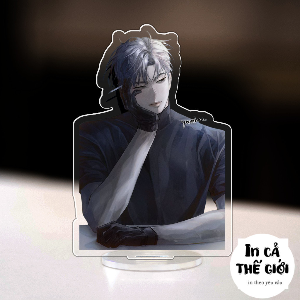 Standee, Móc Khoá Passion Jeong Jae Ui Ilay Riegrow BL Manhwa, Manhwa quà tặng bạn bè, người thân
