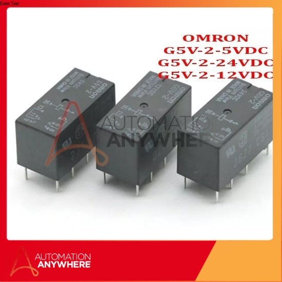 REALAY RƠ LE OMRON  G5V-2-5VDC G5V-2-24VDC G5V-2-12VDC