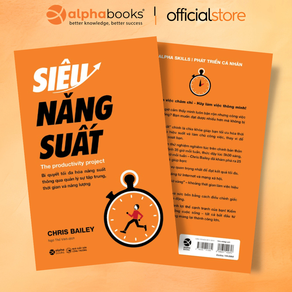 Sách - Siêu Năng Suất (Alpha Books)