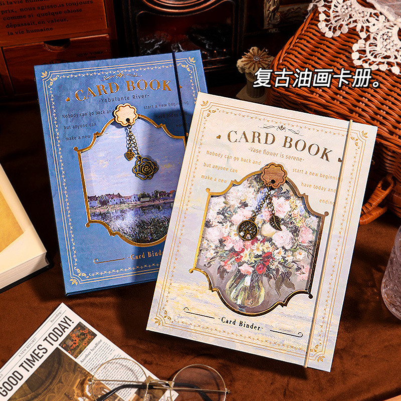 【Fast shipping】binder đựng card、sổ đựng card bo góc Album Đựng Ảnh 3inch 40 Ngăn Hình Trái Tim Họa T