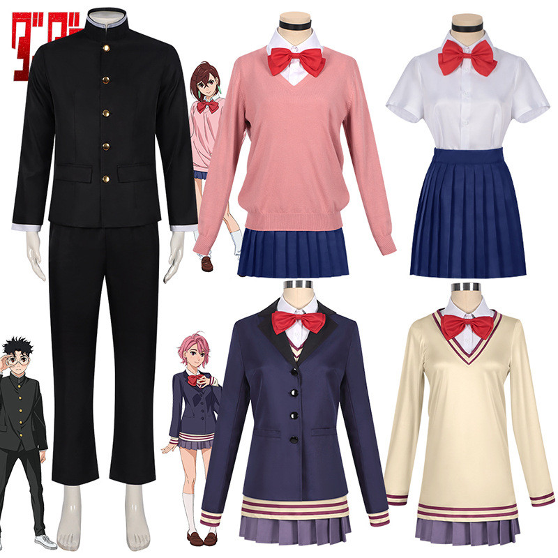 Bộ cosplay hoàn chỉnh Shiratori Aira và Ayase Momo - Đồng phục đi học
