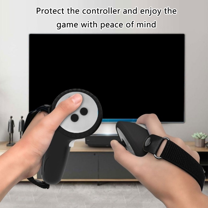 Bộ bảo vệ tay cầm Doublebuy VR có tay áo silicon và màng ống kính cho PICO4 Ultra