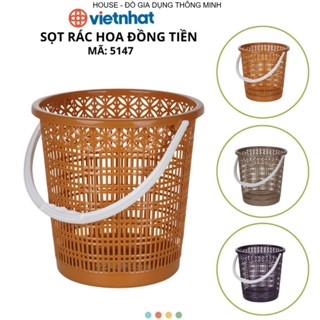 {GIÁSIÊURẺ}  Sọt rác hoa đồng tiền chính hãng VIỆT NHẬT (MÃ 5147)