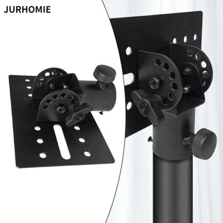 Giá đỡ loa DJ JURHOMIE, Nhạc cụ chắc chắn Giá đỡ chân máy bằng kim loại, Đế âm thanh Pallet 35mm Đế gắn xây dựng kim loại có thể xoay được