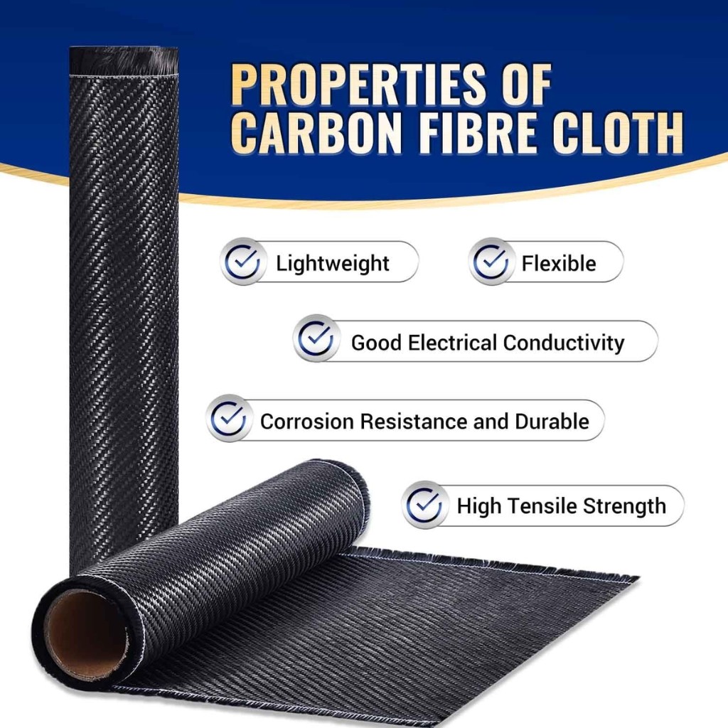 Vải Carbon Fiber 3K 240G, Dán Ốp Đúc Carbon Phụ kiện nội thất Ô tô, Xe Máy - Lotus Craft Shop