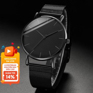 Đồng Hồ quartz Siêu Mỏng Thời Trang Cho Nam