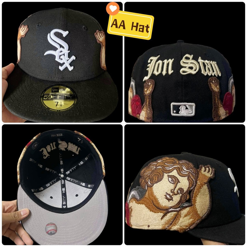 Mũ không thể điều chỉnh MLB Chicago White Sox Jon Stan X Chicago White Sox Mũ Fiftted màu mới Logo t