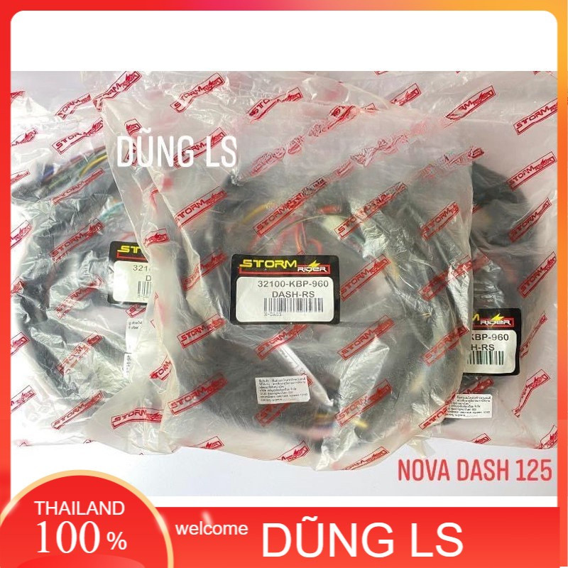 Bộ dây Điện sườn Nova Dash 125 Thailand, phụ tùng nova