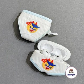 Phim hoạt hình Kamen Superman Đồ lót 3D Vỏ tai nghe silicon cho Airpods 1 / 2 / 3 / 4 Pro 2 Pro3 Móc chống thất lạc Tai nghe không dây Bluetooth Tai nghe bảo vệ mềm chống sốc