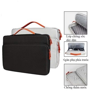 Túi Chống Sốc Laptop, Macbook 14 inch - 16 inch Cao Cấp - Túi Đựng Laptop Chống Nước 2 Ngăn Đa Dụng